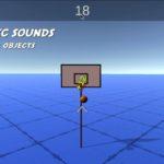 Basketball Game Desktop — Unity Asset — Realistic Sounds — Pole, Net, Backboard, Ring, Floor, Ball