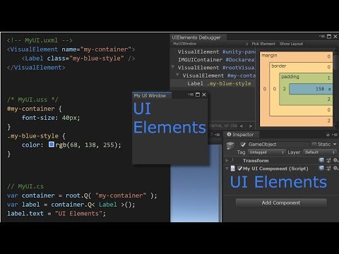 UIElements in Unity 2019.1