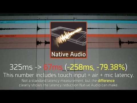 Native Audio - Lower audio latency via OS's native audio library (Unity plugin)