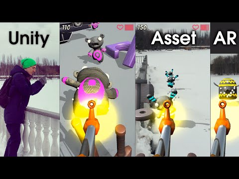 AR Survival Shooter — Unity Asset 🎯 Augmented Reality for Unity 🎯 AR Shooter 🎯 FPS Game Template
