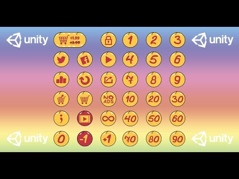 Mobile Game Icon Pack 🎴  Unity Asset — FREE Mobile Icons