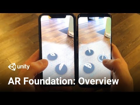 Cross-Platform AR in Unity! – AR Foundation Overview