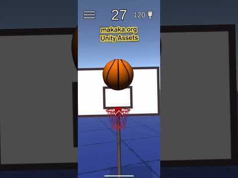 #Basketball Sport Game 🏀 — #Unity Asset — #Unity3D #gamedev #mobile