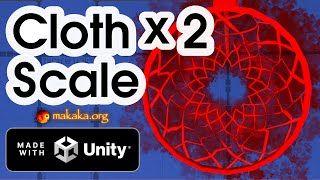 How to Scale the Cloth in Unity — Tutorial