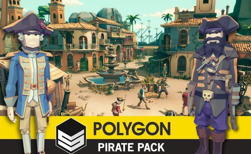 POLYGON — Pirates Pack — Unity Asset — 3D