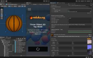 Throw Object 3D — Unity Asset — Throwing System — Unity Editor
