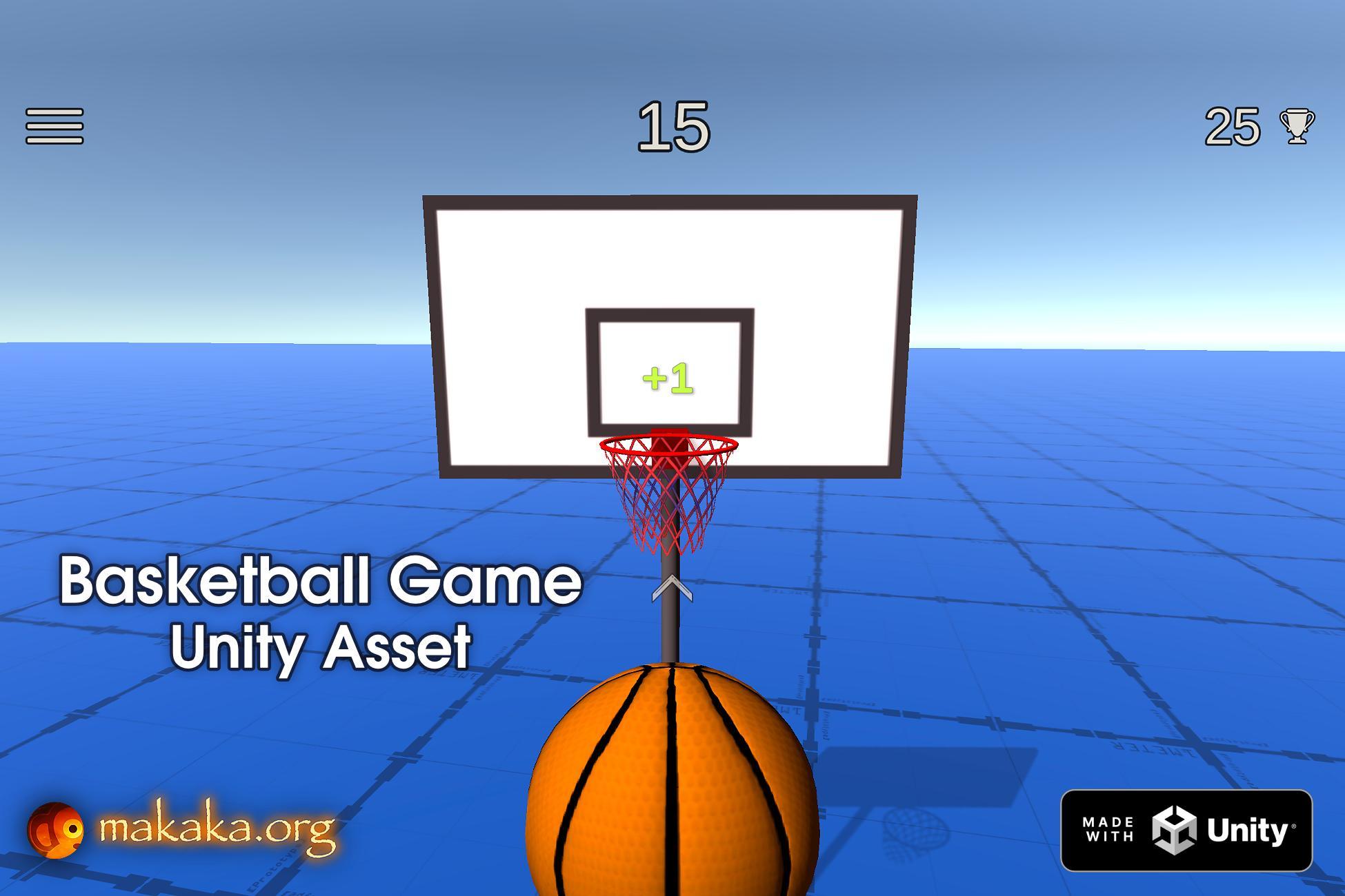 Basketball Game 3D — Unity Asset
