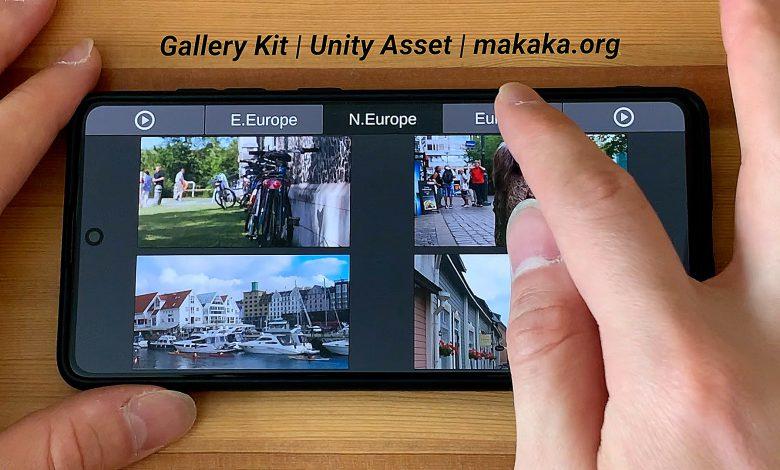 Unity Gallery Kit — Image & Video Gallery