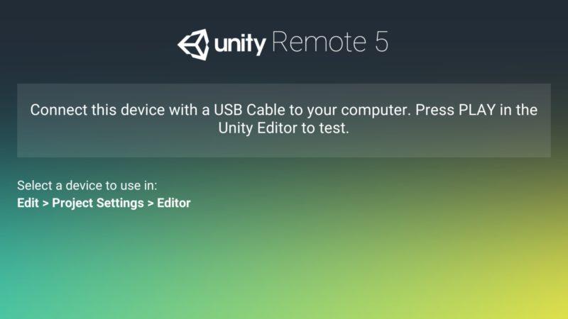 Unity Remote — iOS & Android App