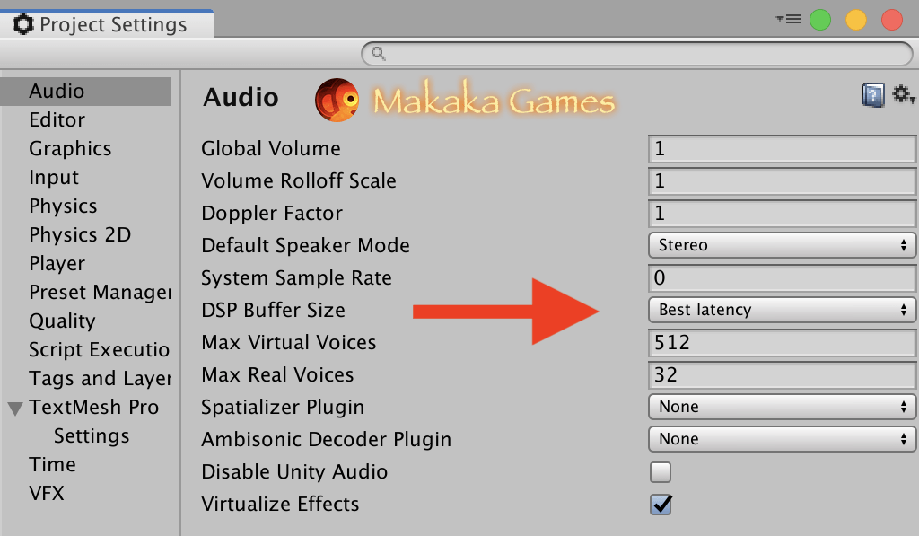 Unity Audio latency fix — audio delay solution
