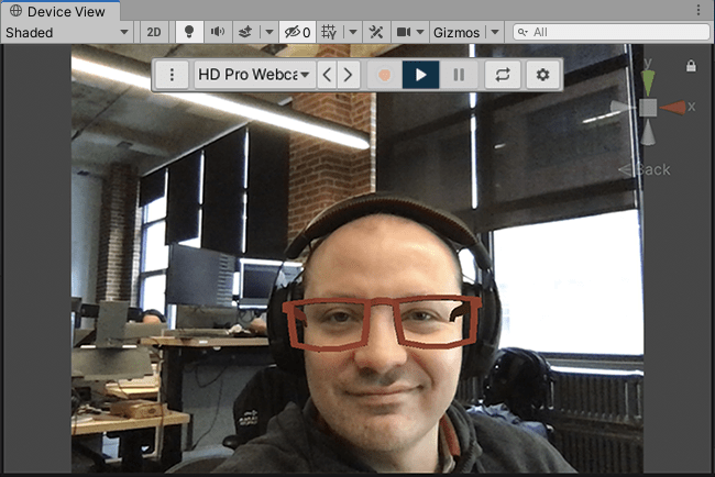 Unity MARS — AR Face Tracking — Remote Testing